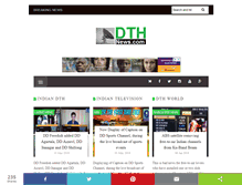 Tablet Screenshot of dthnews.com