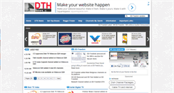 Desktop Screenshot of dthnews.in